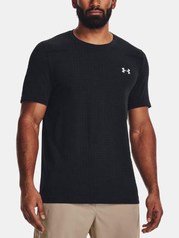 Under Armour UA Seamless Grid SS Tričko Čierna