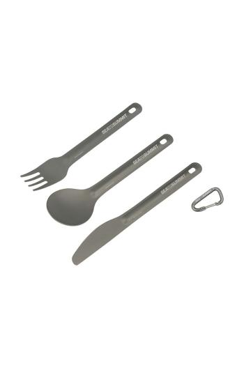 Turistický príborový set Sea To Summit Alpha Light Cutlery Set šedá farba