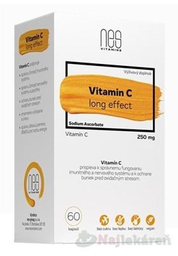 nesVITAMINS Vitamin C 250 mg long effect 60 ks
