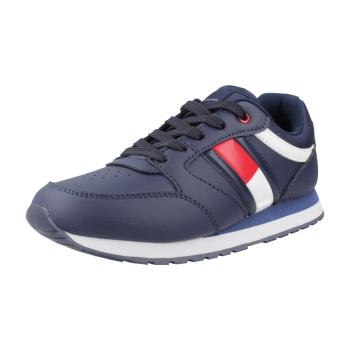 Tommy Hilfiger  LOW CUT LACE-UP  Módne tenisky Modrá