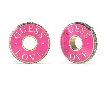 Guess Originálne pozlátené náušnice Love Guess JUBE04084JWYGFCT/U