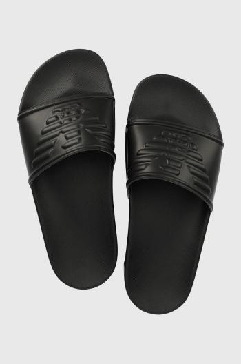Šľapky Emporio Armani Underwear XVPS04 XN747 00002 čierna farba