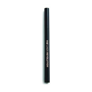 Makeup Revolution  Waterproof Felt Liner The Liner Revolution  Očné linky Čierna