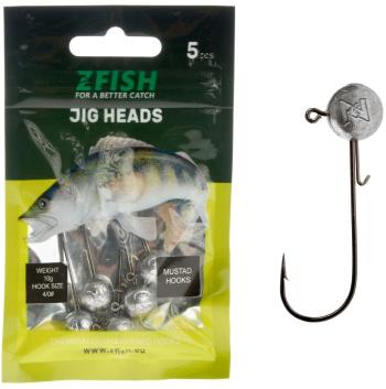 Zfish jigová hlava jig head premium 5 ks - 15 g háčik 5/0