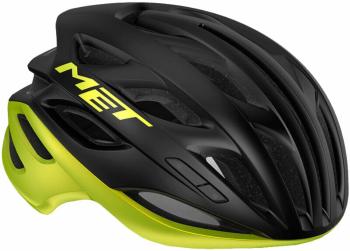 MET Estro MIPS Black Lime Yellow Metallic/Matt Glossy L (58-61 cm)