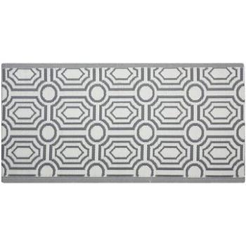 Obojstranný vonkajší koberec, tmavosivý, 90 × 180 cm,  BIDAR, 120929 (beliani_120929)