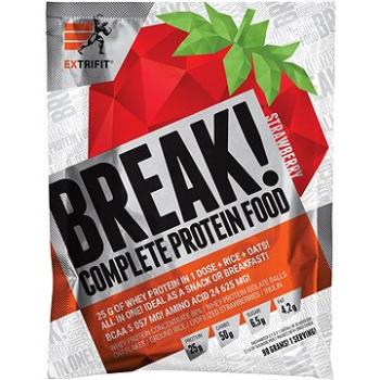 Extrifit Break! Protein Food 90 g strawberry (8594181603621)