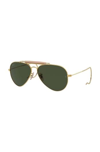 Slnečné okuliare Ray-Ban čierna farba