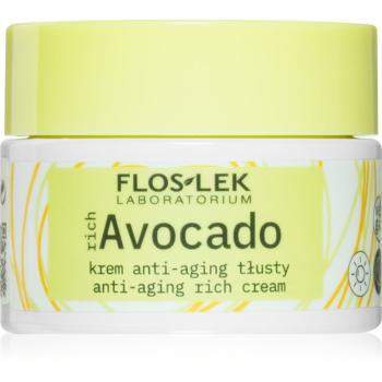 FlosLek Laboratorium richAvocado bohatý ochranný krém na deň aj noc 50 ml