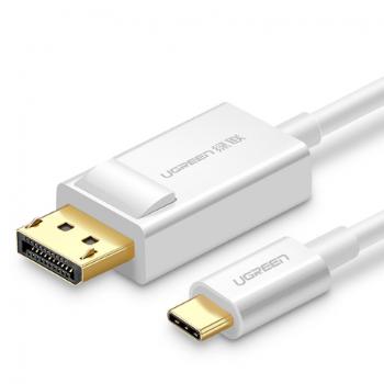 Ugreen MM139 kábel USB-C / DisplayPort 4K 1.5m, biely (MM139)
