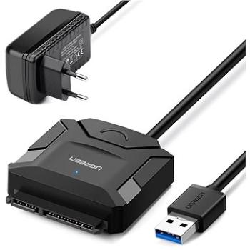 Ugreen USB 3.0 to 3,5/2,5 SATA III SSD/HDD Adaptér Cable Black (20611)