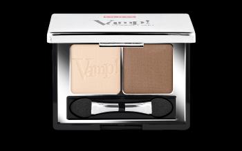 PUPA Milano Očné tiene Vamp! (Compact Duo Eyeshadow) 2,2 g 005 Milk Chocolate