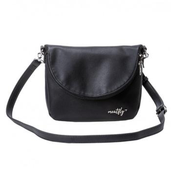 Meatfly Dámská crossbody kabelka Shea - černá