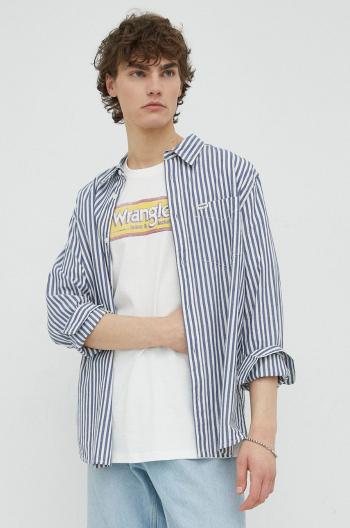 Bavlnená košeľa Wrangler pánska, regular, s klasickým golierom