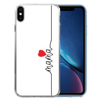 MY ART ochranný obal Apple iPhone X / XS MAMA (200)