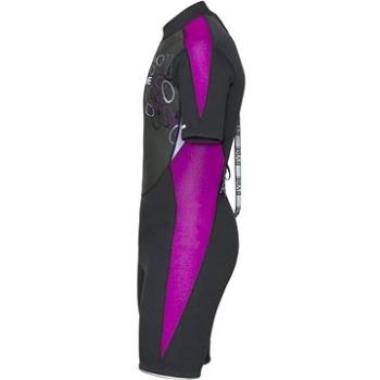 Bare Manta Shorty oblek Youth, 2 mm veľkosť 12, Purple (882689090608)