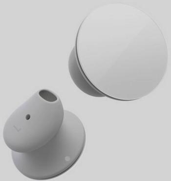 Microsoft HVM-00006 Bluetooth Hi-Fi štupľové slúchadlá do uší vodeodolná svetlosivá
