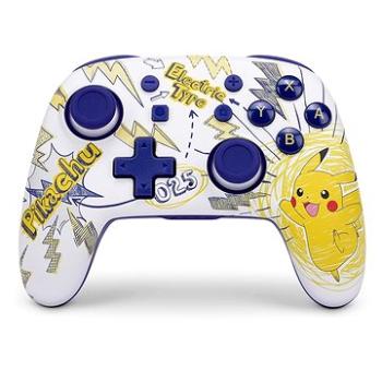 PowerA Nano Enhanced Wireless Controller – Pokémon: Pikachu School Days – Nintendo Switch (NSGP0063-01)