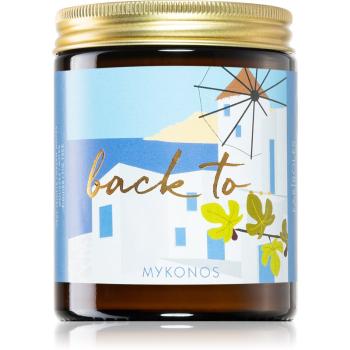 FARIBOLES Back to Mykonos vonná sviečka 140 g