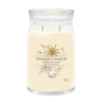 YANKEE CANDLE vonná sviečka Twinkling Lights 567 g