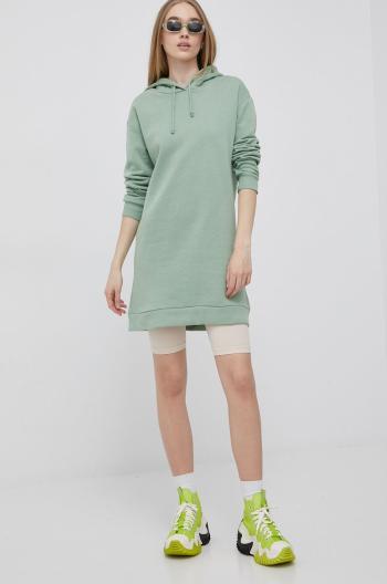 Šaty JDY zelená farba, mini, rovná