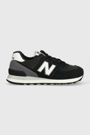 Tenisky New Balance U574KN2 čierna farba