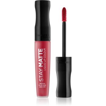 Rimmel Stay Matte matný tekutý rúž odtieň 500 Fire Starter 5.5 ml