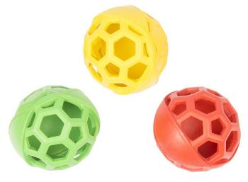 Hračka DUVO+ gumená futbalová lopta, polootvorená 11,5cm