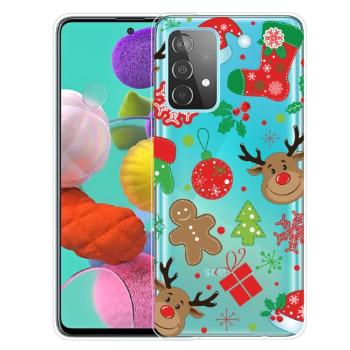 ART CHRISTMAS Silikónový kryt Samsung Galaxy A32 5G / M32 5G GINGERBREAD