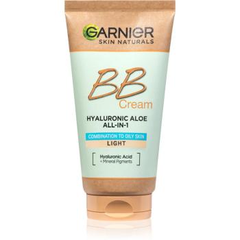 Garnier Hyaluronic Aloe All-in-1 BB Cream BB krém pre mastnú a zmiešanú pleť odtieň Light Skin 50 ml
