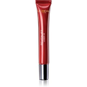 L’Oréal Paris Revitalift Laser X3 očná starostlivosť proti vráskam, opuchom a tmavým kruhom (Hyaluronic Acid + Pro-Xylane) 15 ml