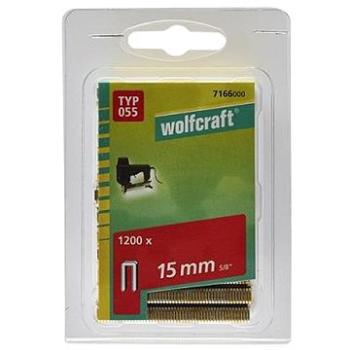 WOLFCRAFT - Spona úzká čalounická 5,95mm výška 15 mm, 1200ks (4006885716605)