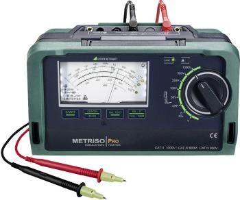 Gossen Metrawatt Metriso Pro tester izolácií  50 V, 100 V, 250 V, 500 V, 1000 V 1 TΩ