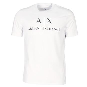 Armani Exchange  Tričká s krátkym rukávom 8NZTCJ-Z8H4Z-1100  Biela