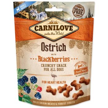 CARNILOVE Dog Crunchy Snack Ostrich with Blackberries with fresh meat 200 g