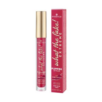 Essence  Extreme Plumping Lip Gloss What The Fake!  Lesky na pery Červená