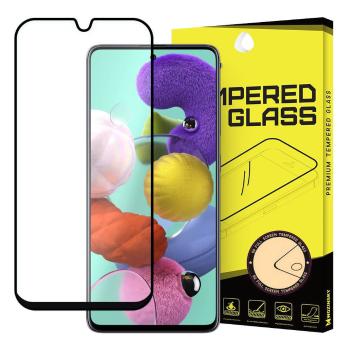 3D Tvrdené sklo Samsung Galaxy A51 čierne