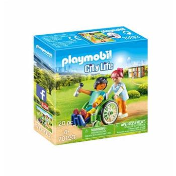 Playmobil 70193 Pacient na invalidnom vozíku (4008789701930)