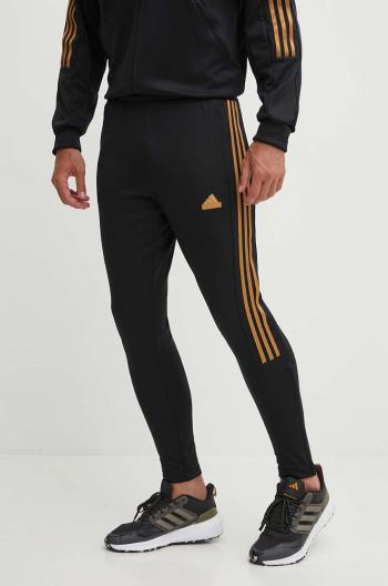 Tepláky adidas Tiro čierna farba, s nášivkou, IW8865