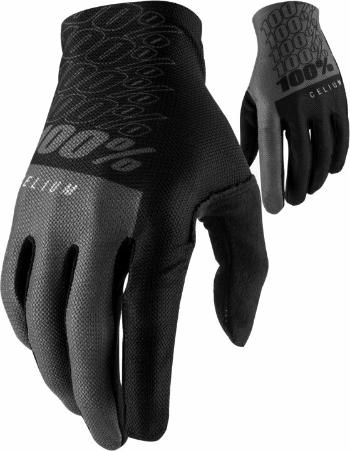 100% Celium Gloves 2022 Black/Grey M