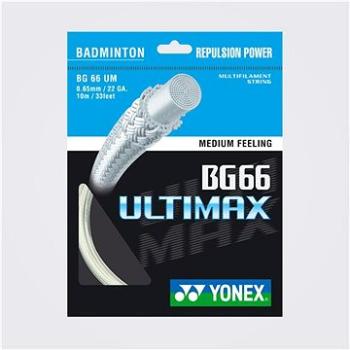 Yonex BG 66, ULTIMAX, 0,65 mm, 10 m, METALLIC WHITE (4547656644760)