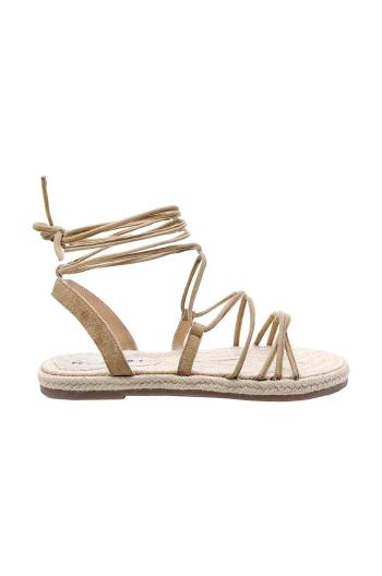 Sandále Manebi Jute Sandals dámske, béžová farba, P 0.1 Y0