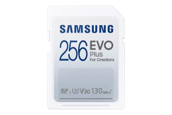 Samsung SDXC PRE PLUS/SDXC/256GB/180MBps/UHS-I U3, V30