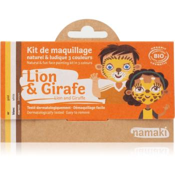 Namaki Color Face Painting Kit Lion & Giraffe sada pre deti 1 ks