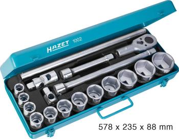 Hazet  súprava nástrčných kľúčov metrický 3/4" (20 mm) 18-dielna 1002