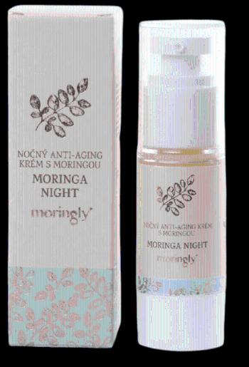 Moringa caribbean Nočný anti-aging pleťový krém 30 ml