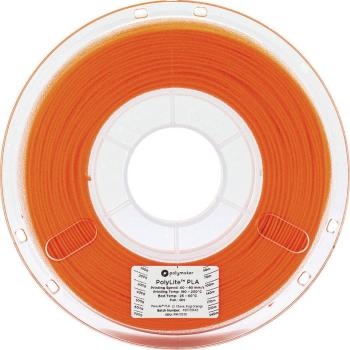 Polymaker 70536  vlákno pre 3D tlačiarne PLA plast   2.85 mm 1 kg oranžová PolyLite 1 ks