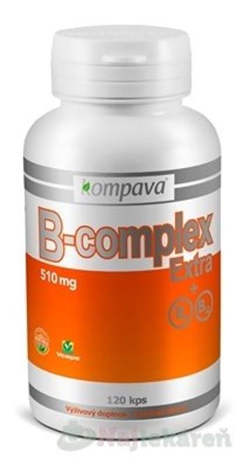 Kompava B-complex Extra+B6 B12 120 kapsúl