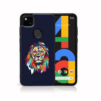 MY ART Silikónový kryt Google Pixel 4a LION (246)