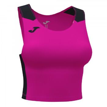 RECORD II TOP FLUOR PINK BLACK M